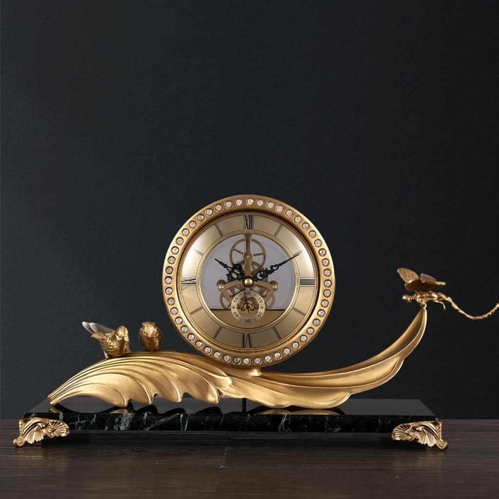Brass Desk Clock X5241
