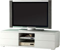 White TV Console N198117