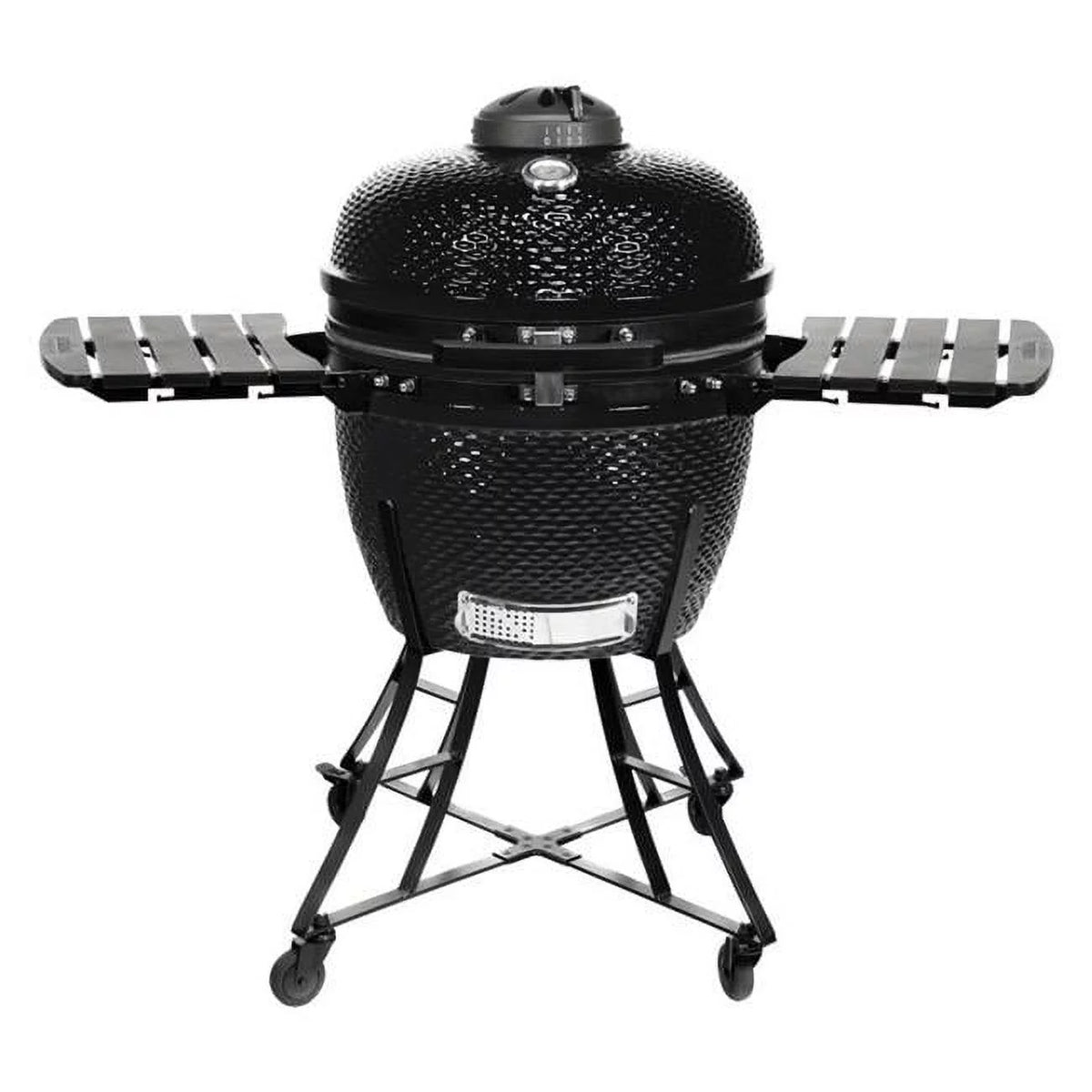 Black 24 in. Kamado Charcoal Grill V275