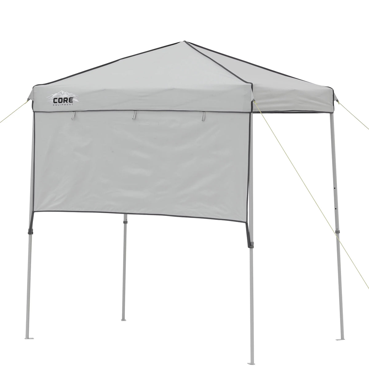 6 x 4 Ft Pop Up Instant Tent Canopy with Half Sun Shade, Gray C47583