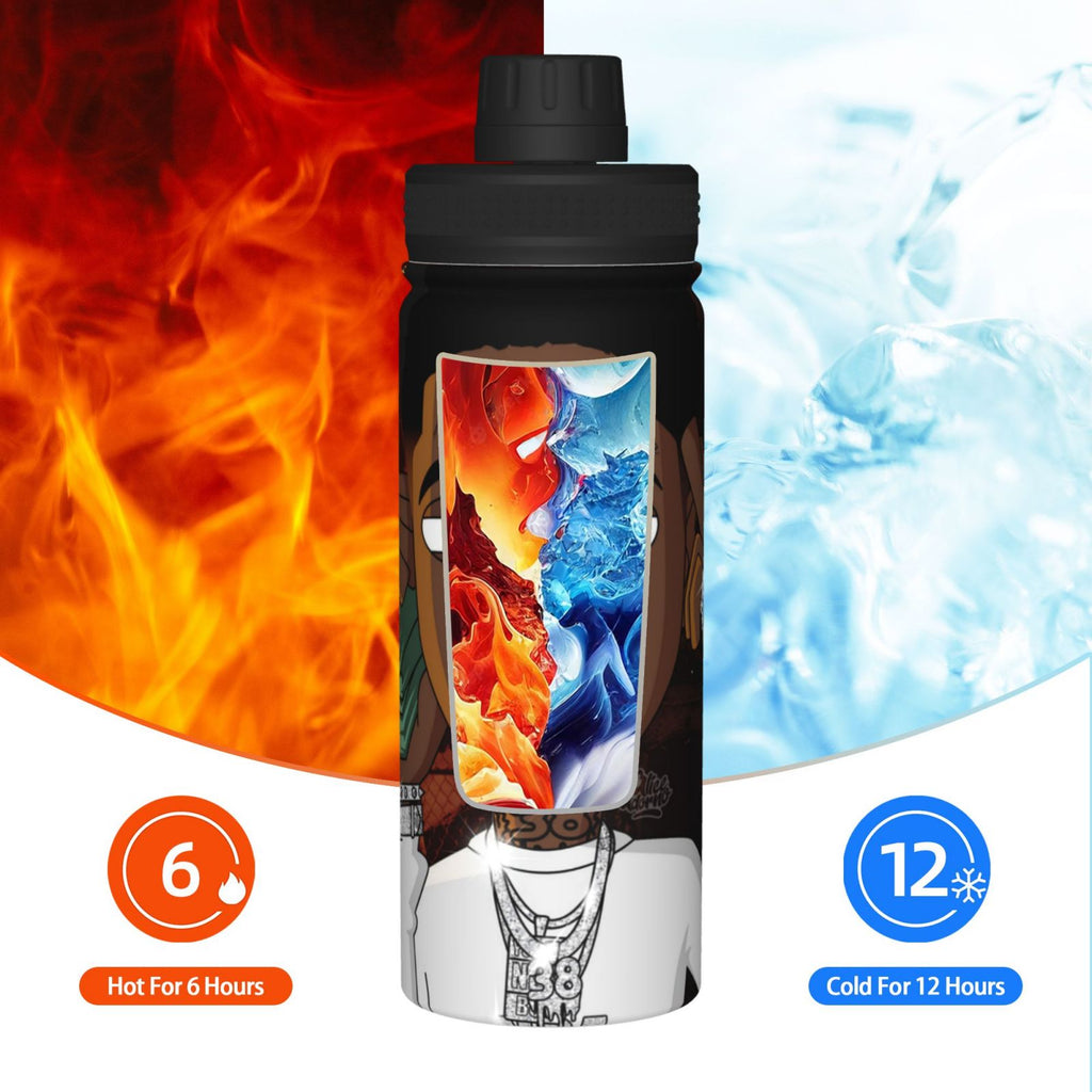 18OZ Stainless Steel Insulated Water Bottle E537
