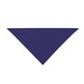 Navy Polyester Triangle Bandana 120 Pack V42021