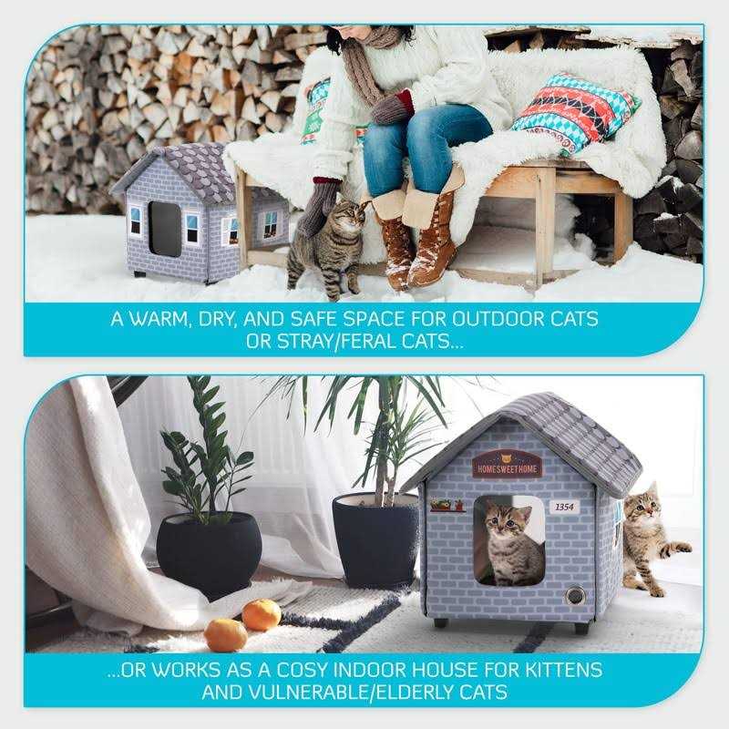 Heated Cat Houses G9963