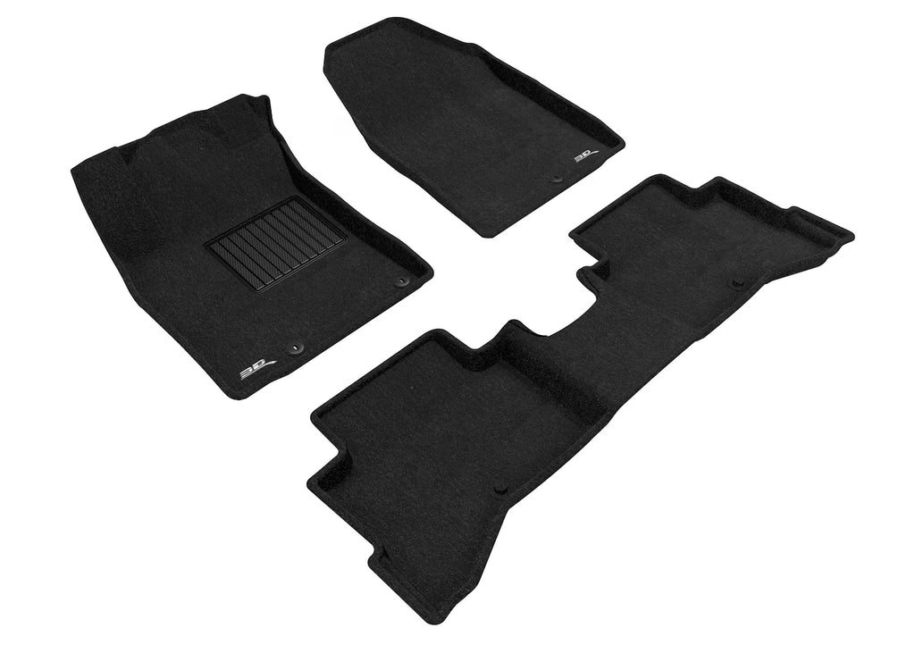 Black Floor Mat Full Set V294