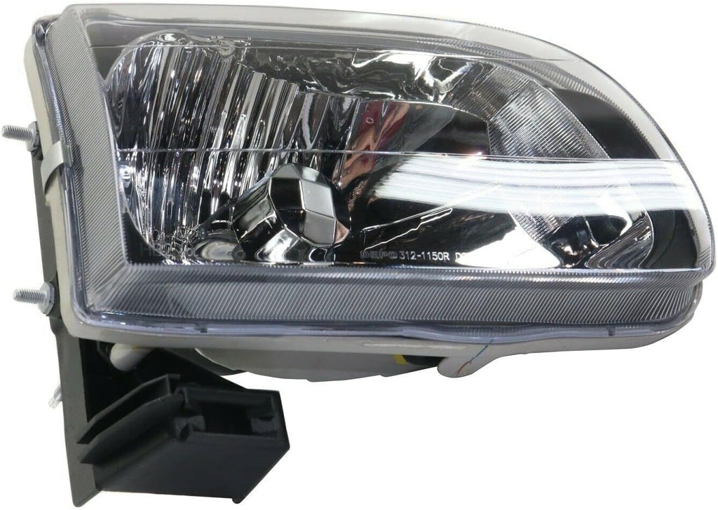 Passenger Side HeadLight for 2001 2002 2003 2004 Toyota Tacoma, Pack of 2 R610