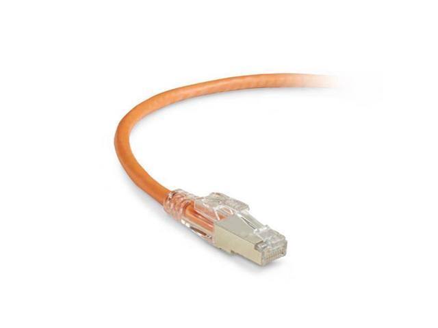 Orange Shielded CAT6 Cable 2-ft E17709