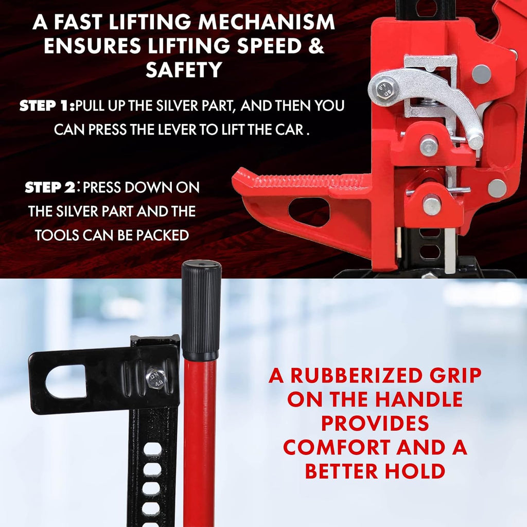 60 inch Steel Hydraulic Floor Jack Y619069