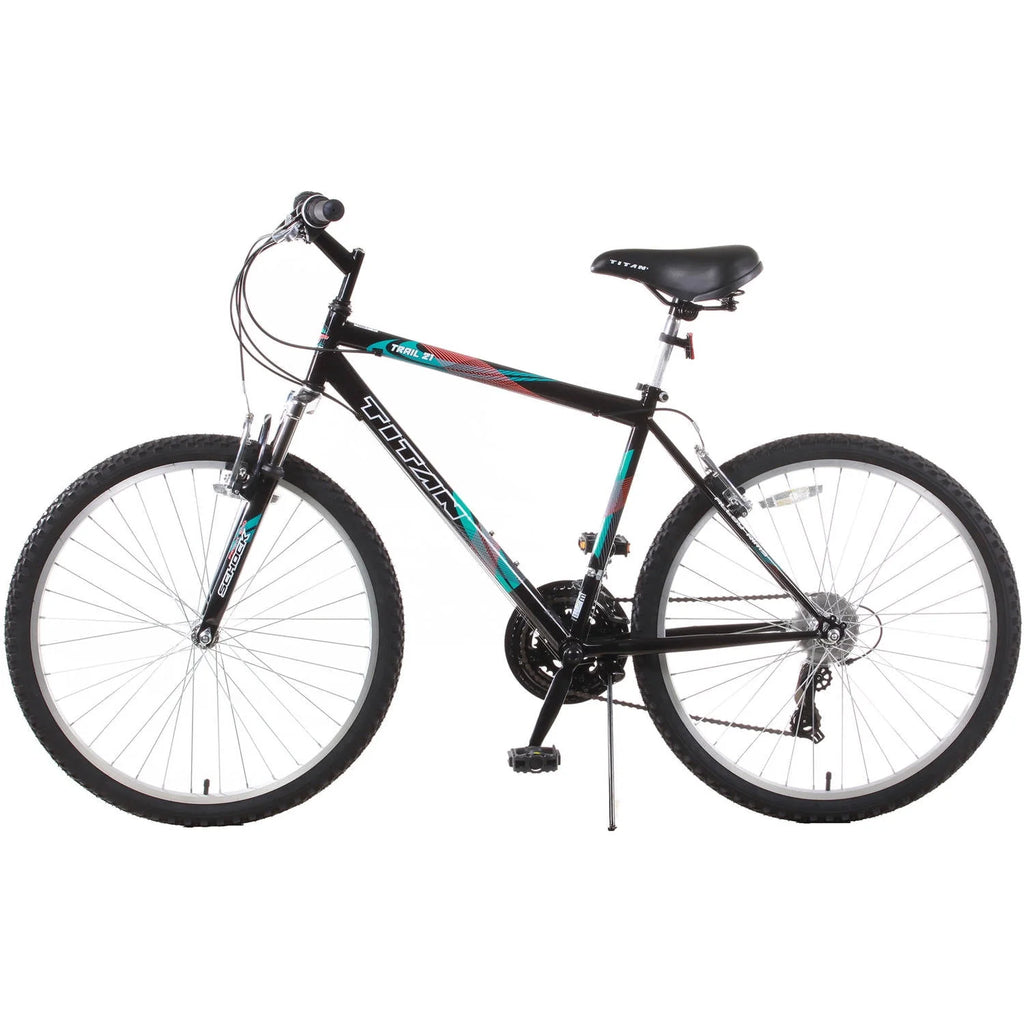 Black 21-Speed Suspension Mountain Bike H835