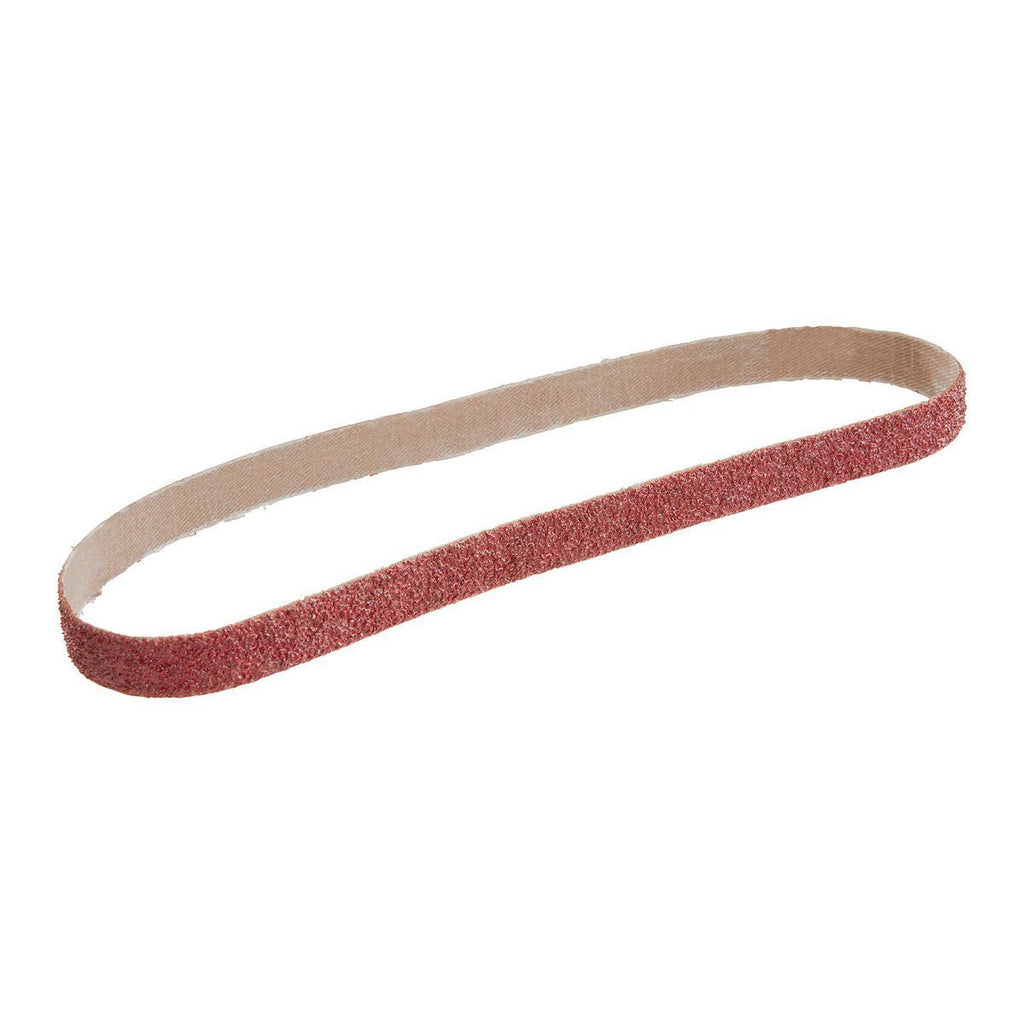 1/2 in. x 18 in. 36-Grit Aluminum Oxide Sanding Belts 3-Pack S900432