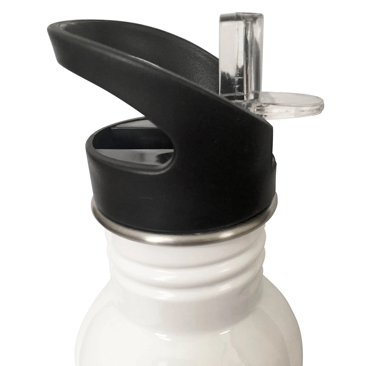 Black Straw Water Bottle Q925