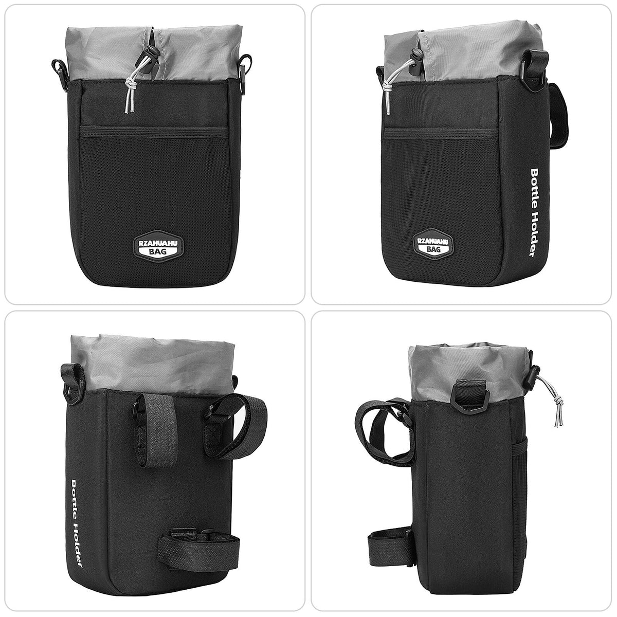 Insulated Bicycle Handlebar Water Bottle Holder Bag B334050