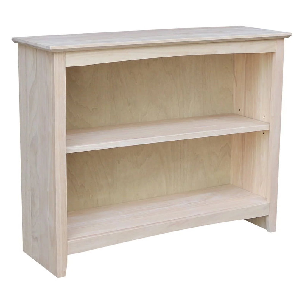 30" Natural Wood Shaker Bookcase H924747