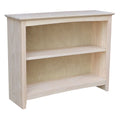 30" Natural Wood Shaker Bookcase H924747