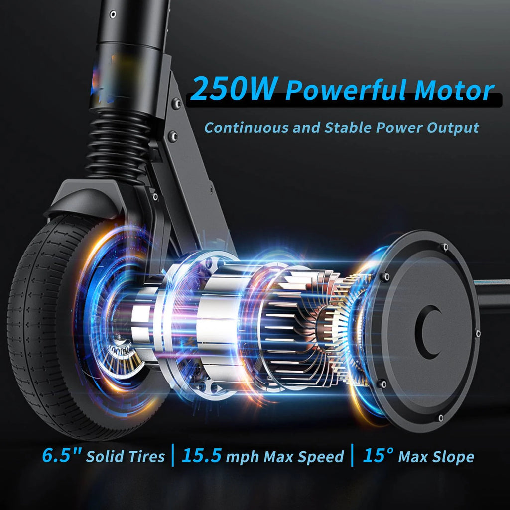 250W Lightweight Foldable Commuter Electric Scooter P123