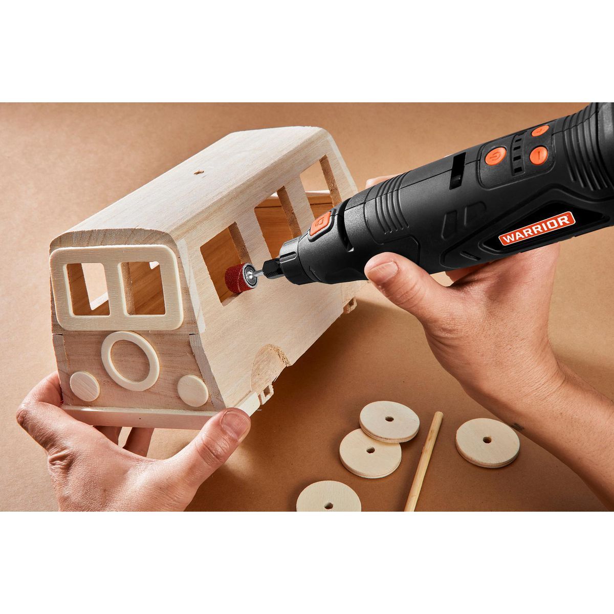 12V Cordless Rotary Tool Kit with 19-Piece Accessories C74743