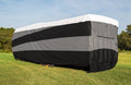 RV Cover for Toy Hauler Trailers 24 to 28-Feet Weatherproof with Dupont Tyvek Top S334