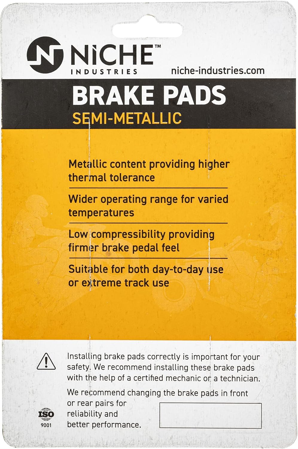 Semi-Metallic Brake Pad Set Pack of 2 J482173
