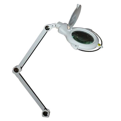 LED Desktop Magnifier Lamp with 2 Light Modes N122093
