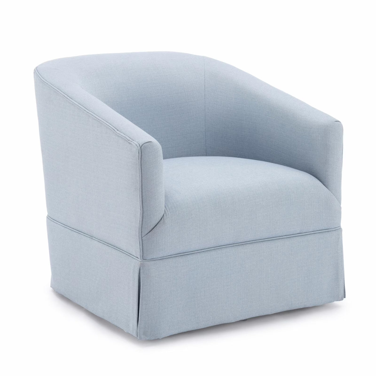 Elm Skirted Swivel Chair J15697