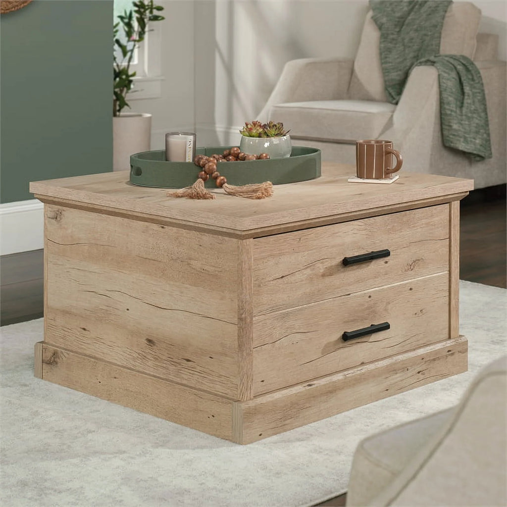 Engineered Wood Coffee Table in Prime Oak Finish W8550