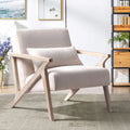 Beige Mid Century Accent Chair K592