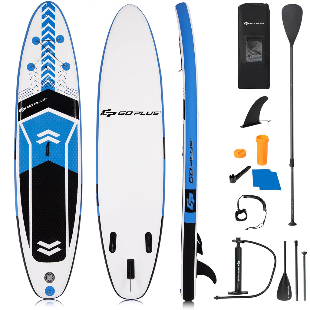 10'5'' Inflatable Stand Up Paddle Board with Carrying Bag T980152