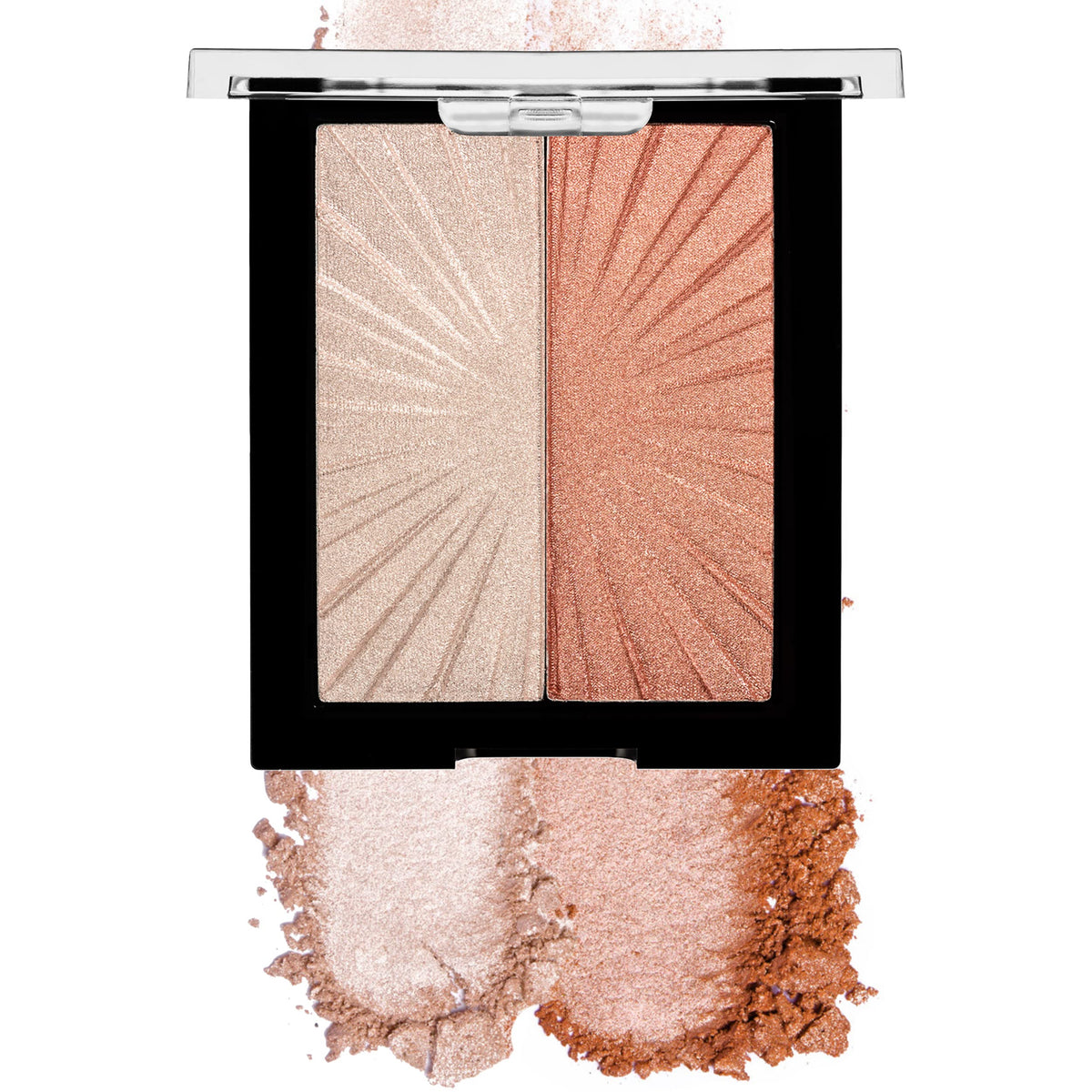 Blush & Highlighter Duo, Shimmer Metallic (Pack of 32) A7085