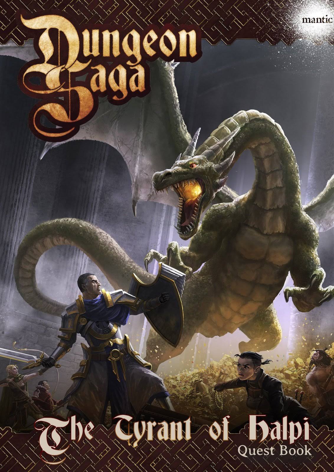 Dungeon Saga The Tyrant of Halpi D3474