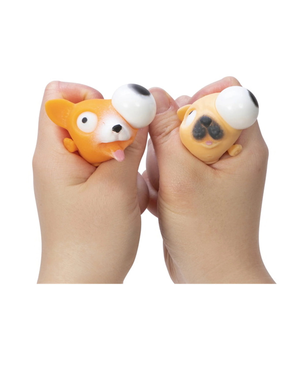 Squeeze Popping Puppies Fidget Toy (3 per Order + Bag) A1243