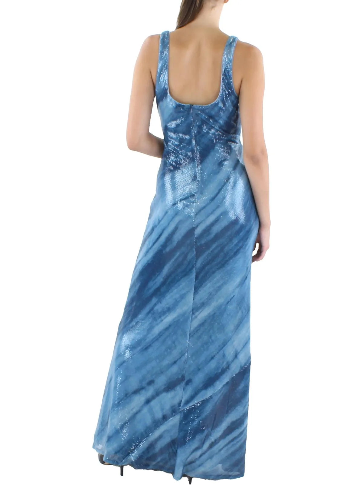 Sequined Maxi Evening Dress F438616