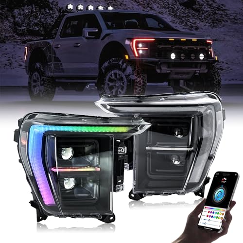 LED Headlights for F150 2021-2024 with Sequential Turn Signal S533213