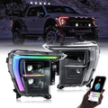 LED Headlights for F150 2021-2024 with Sequential Turn Signal S533213