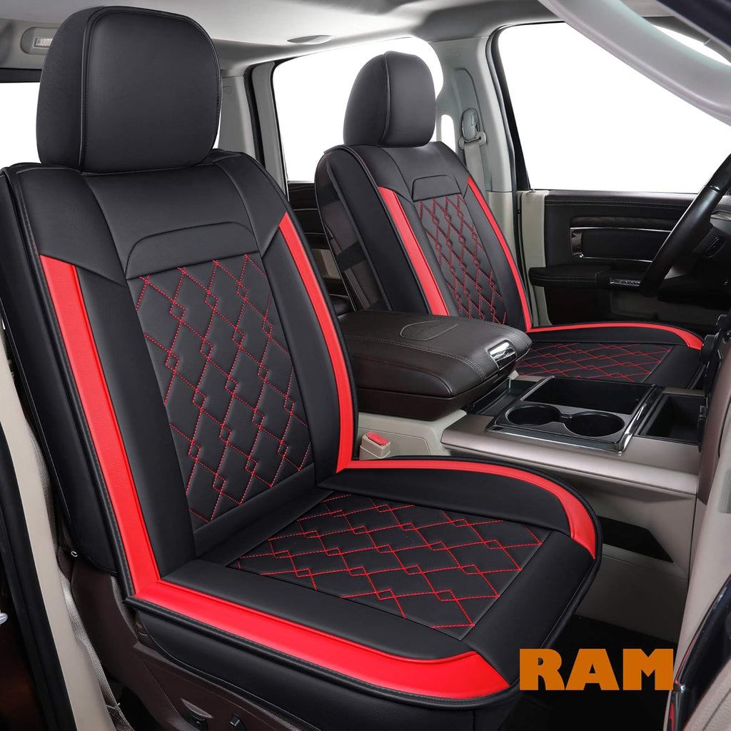 Black 2 pcs Ram Seat Covers K614204