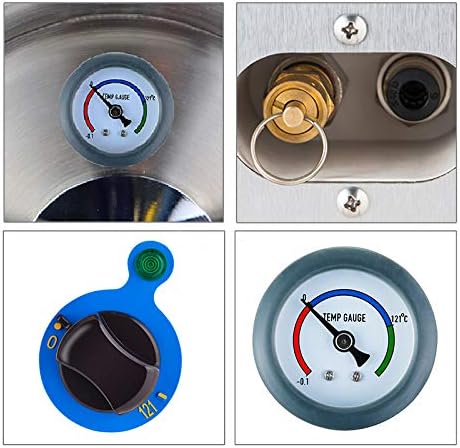 14L High Pressure Steam Autoclave Sterilizer Box Medical Sterilization Equipment 110V Class N M214