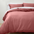 Full/Queen Supima Washed Sateen Duvet & Sham Set Rose K169472