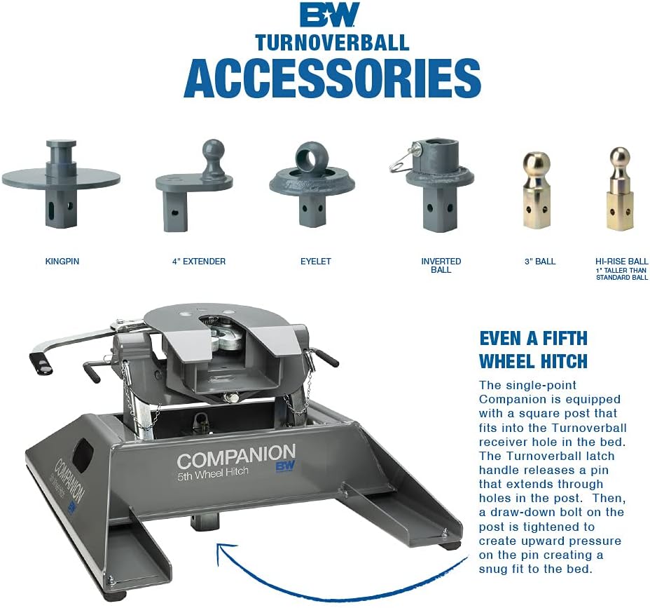 Turnoverball Gooseneck Hitch M7716