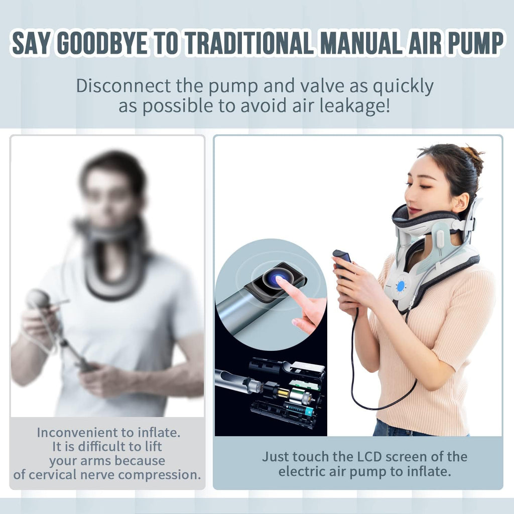 Cervical Traction Device with 3 Power Traction and 8 Built-in Airbag K4073