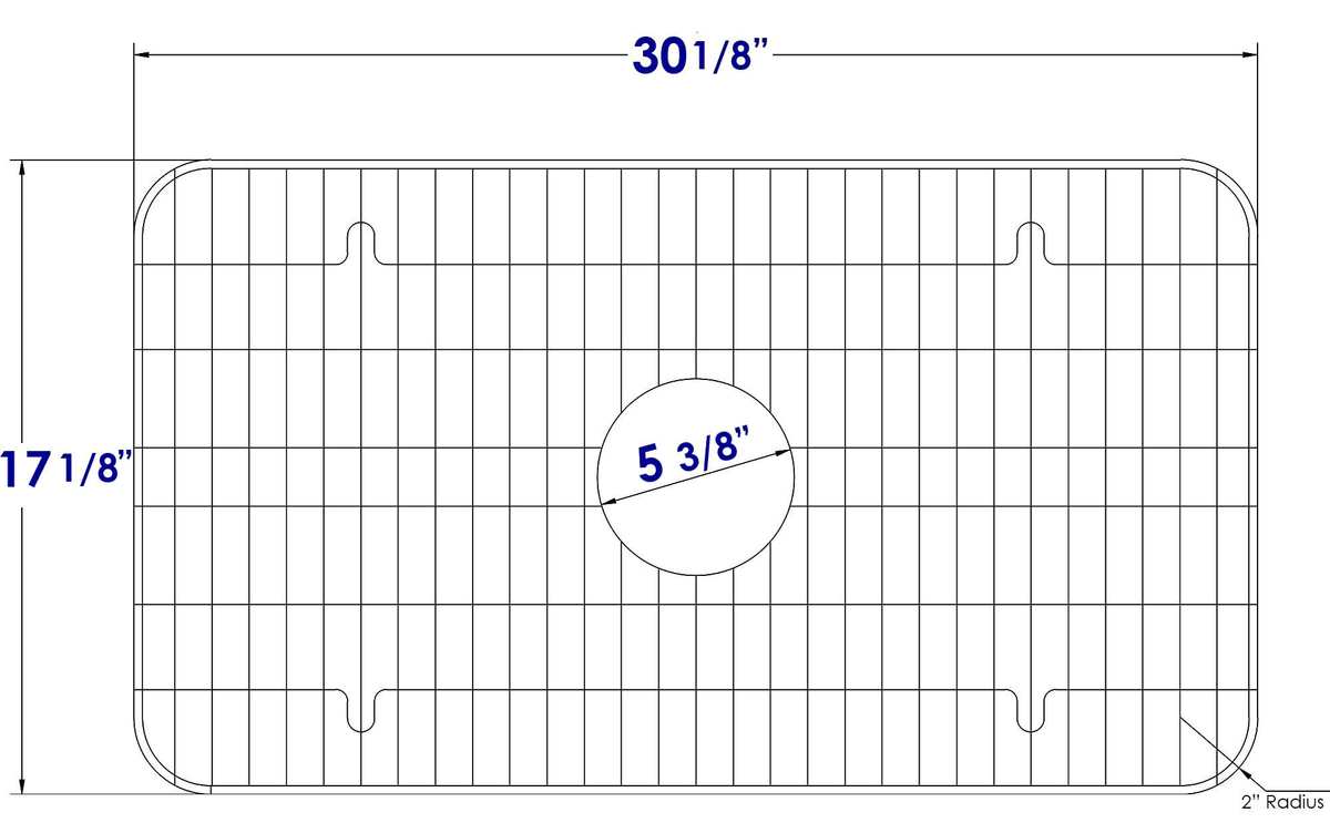 Stainless Steel Protective Grid for Kitchen Sinks B171