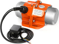 80W Concrete Vibrator Vibration Motor Single Phase AC 110V 3600RPM Aluminum Alloy Case Electric Vibrating Vibrators for Shaker Table Z128875
