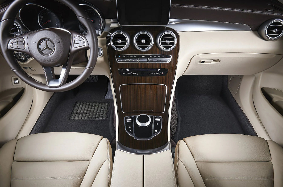 Black Floor Mat Full Set V294