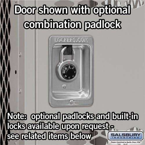 Triple Tier Vented Metal Locker G1033