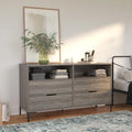Weathered Oak Wide Dresser P344341
