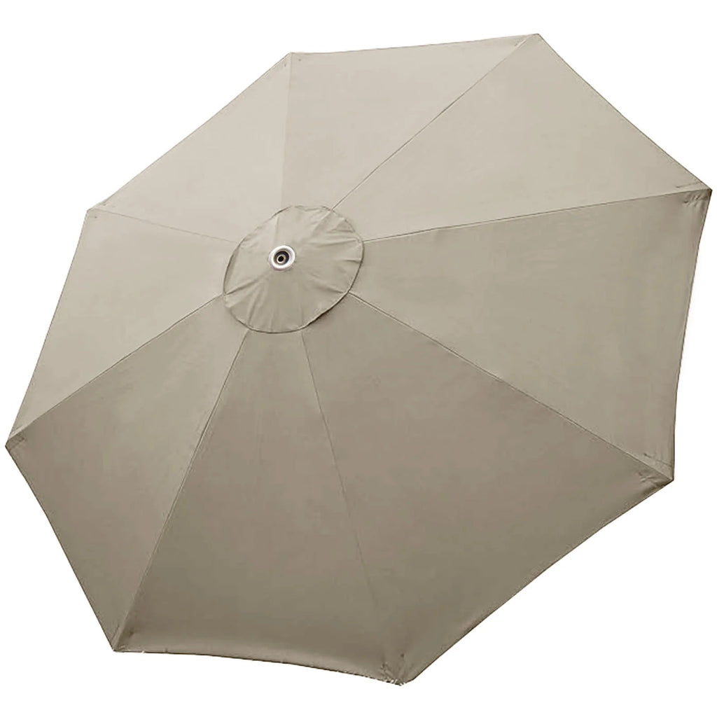 Beige Replacement Canopy for 9FT Patio Umbrella with 8 Ribs K94534