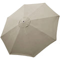 Beige Replacement Canopy for 9FT Patio Umbrella with 8 Ribs K94534