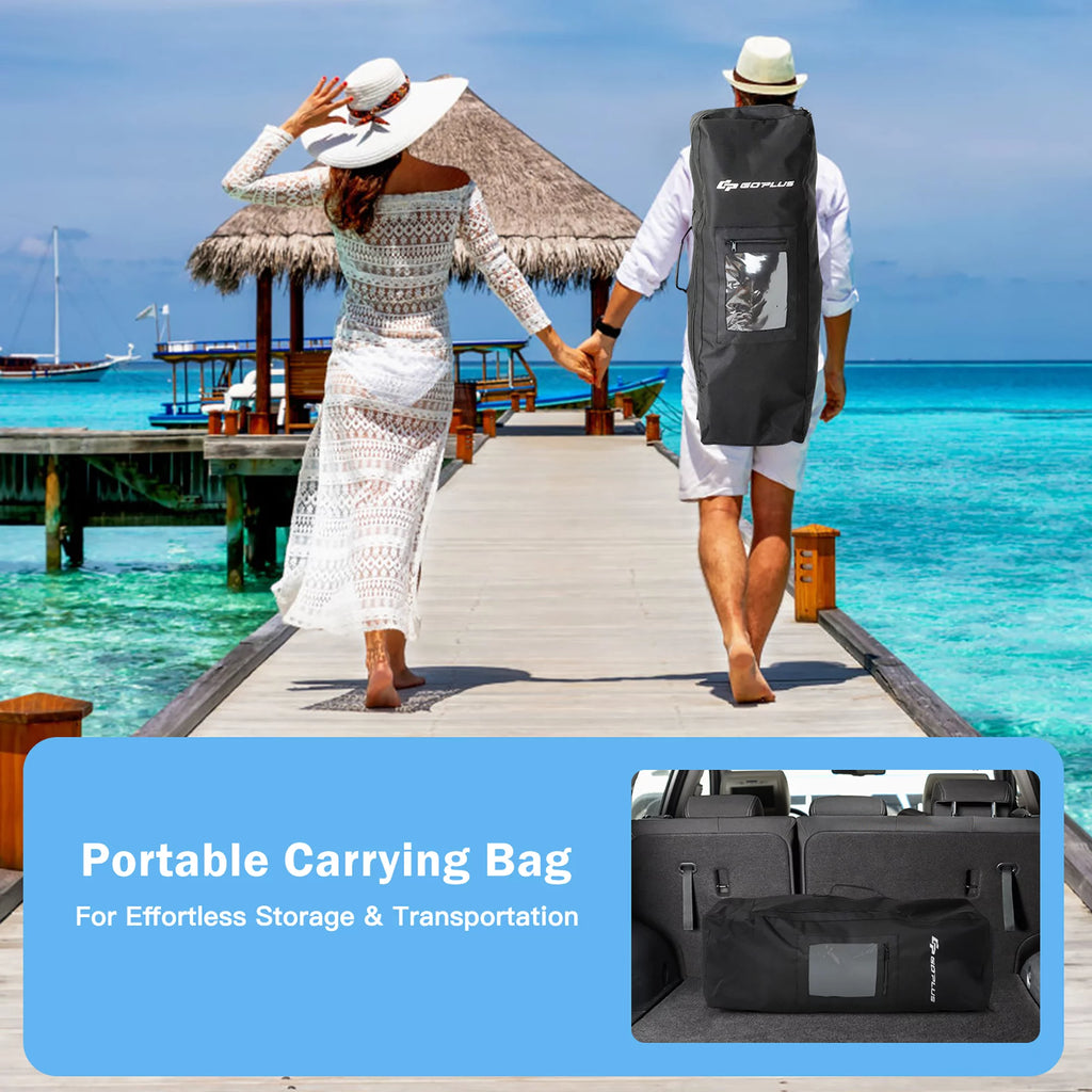 10'5'' Inflatable Stand Up Paddle Board with Carrying Bag T980152