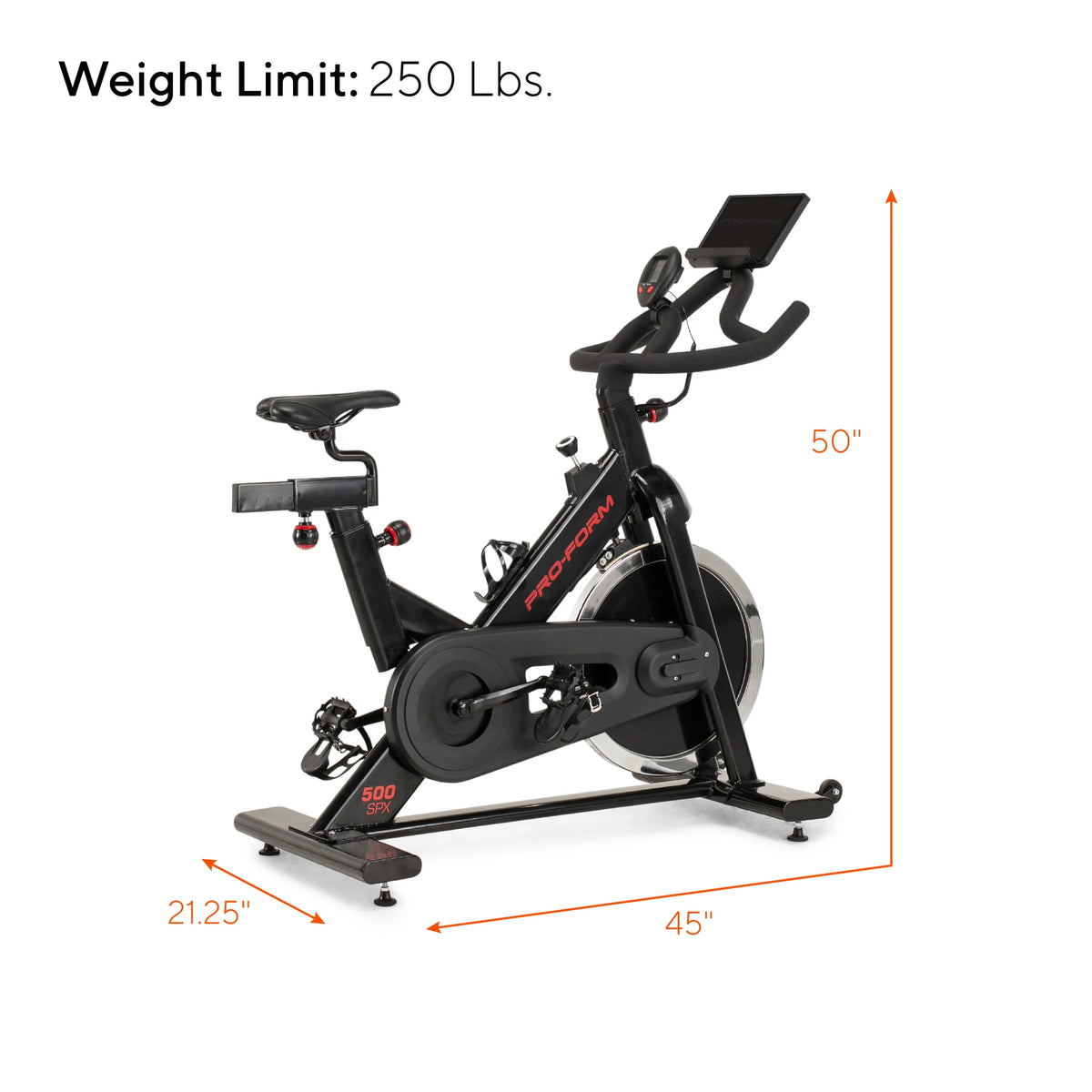Indoor Cycle with Interchangeable Racing Seat Y66428