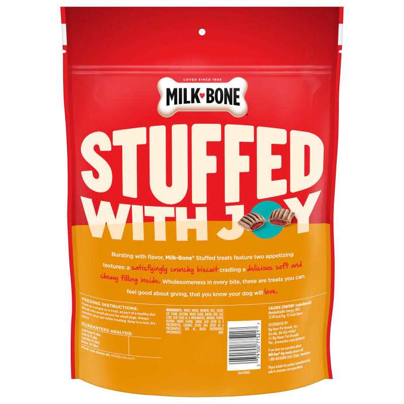 Stuffed Dog Treats Bacon & Beef U8995