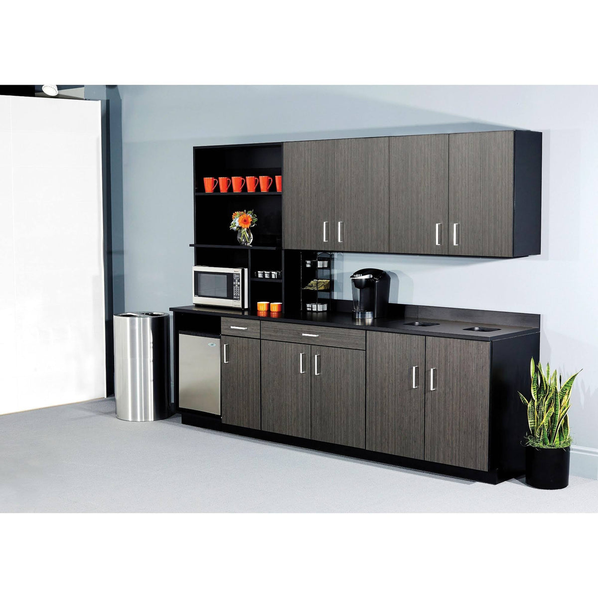 Black Wall Cabinet C7197