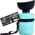 Leak Proof Portable Dog Water Bottle with Bowl Cap M8367