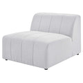Ivory White Fabric Sofa Chair D573